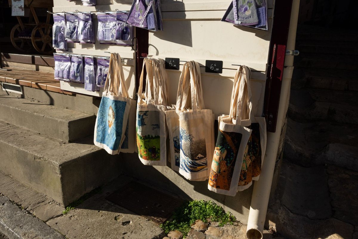 Canvas totes - screen printed. Multi-colour screen print, reinforced handle anchors, boxed base