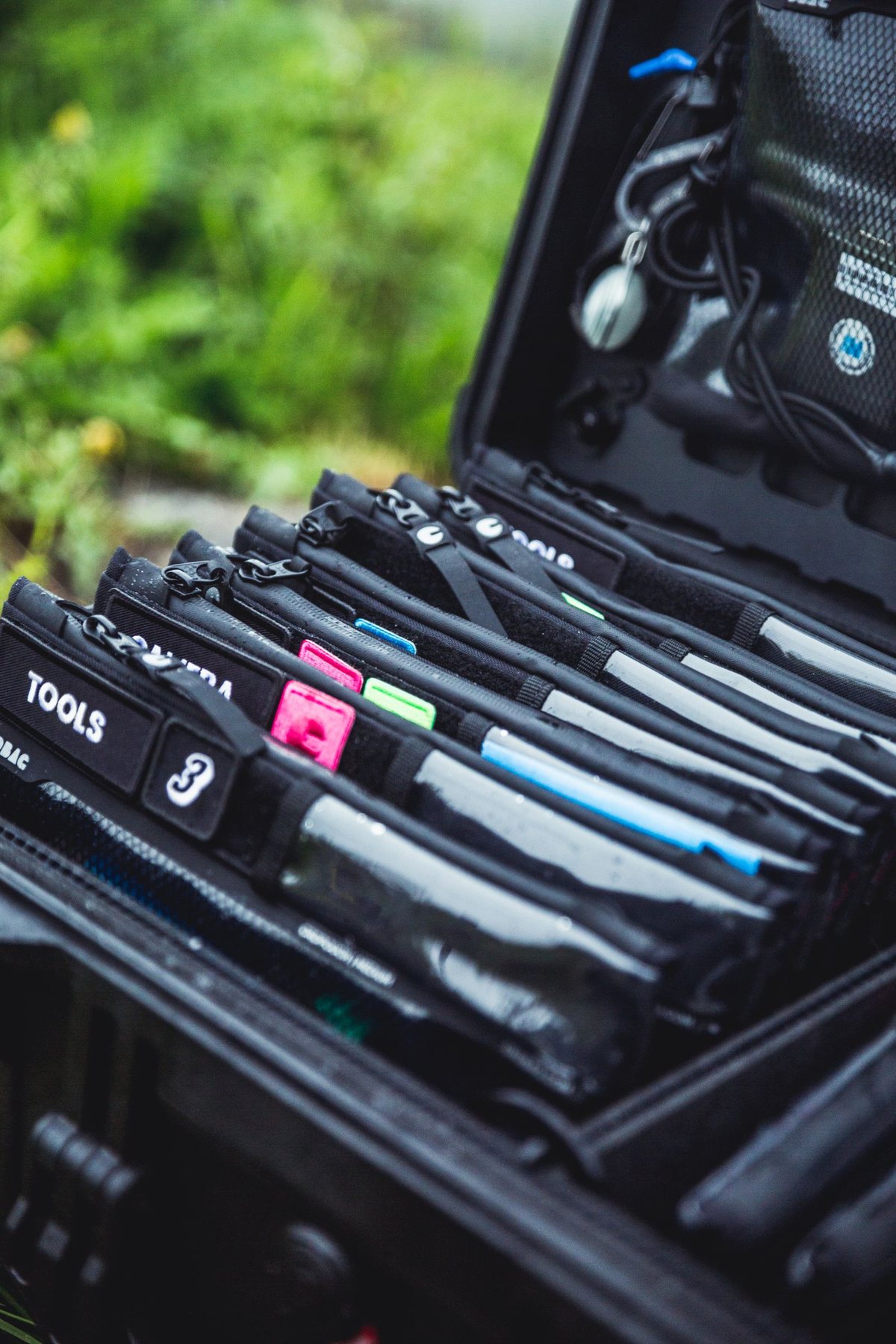 Tool pouch - 1680D. 1680D ballistic nylon, reinforced at every stress point