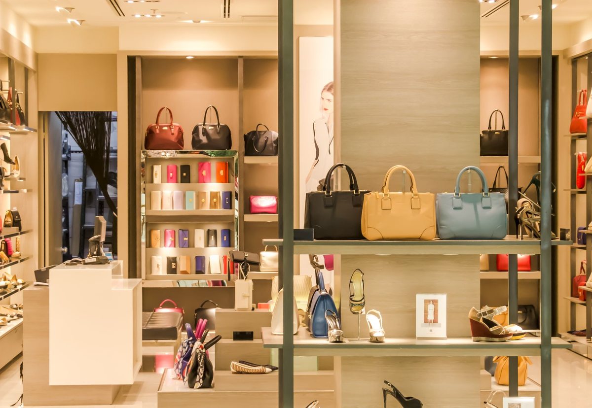 Handbag wall - colour options. PU and PVC finishes. Colourways are dyed per order; MOQ applies per colour